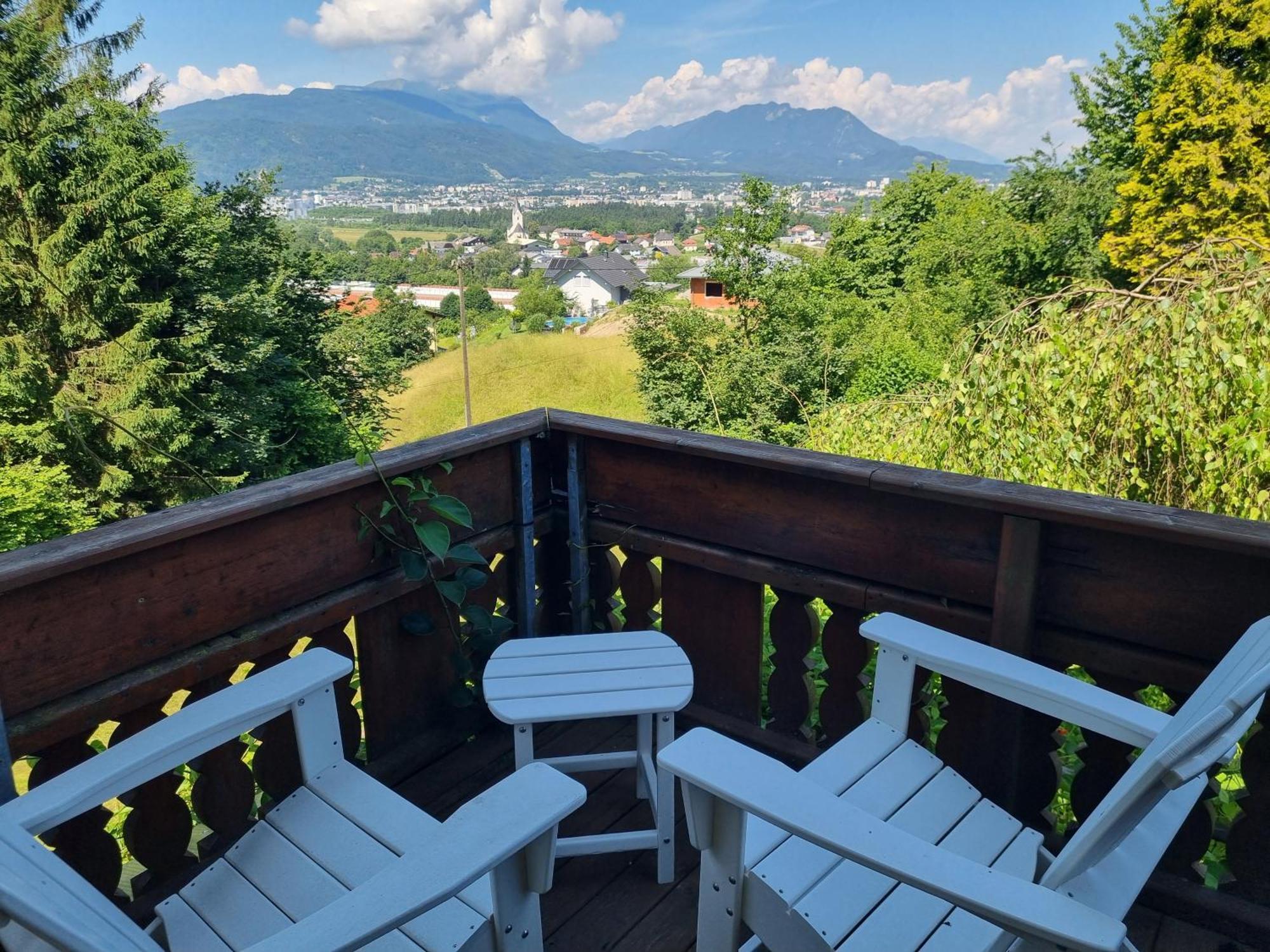 Fridas Place - Der Blick Ueber Ganz Villach - 160 M2 Ferienoase - Ganzes Haus Bis Zu 8 Personen Екстер'єр фото